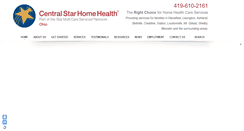 Desktop Screenshot of centralstarhomehealth.com